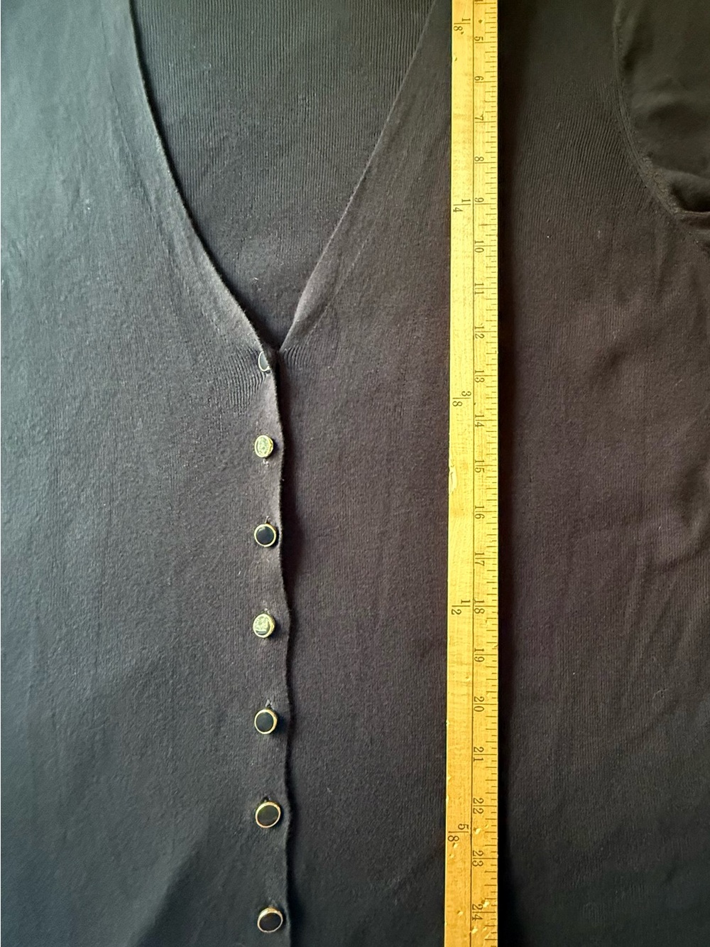 Talbots Black Cardigan - Picture 8 of 10